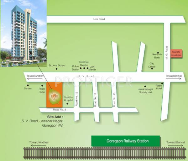 Images for Location Plan of Manshi Aadinarayan Residency