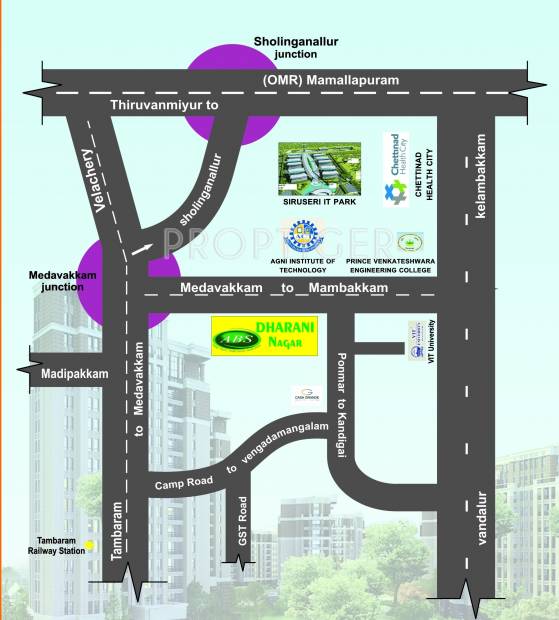 Images for Location Plan of ABS Dharani Nagar