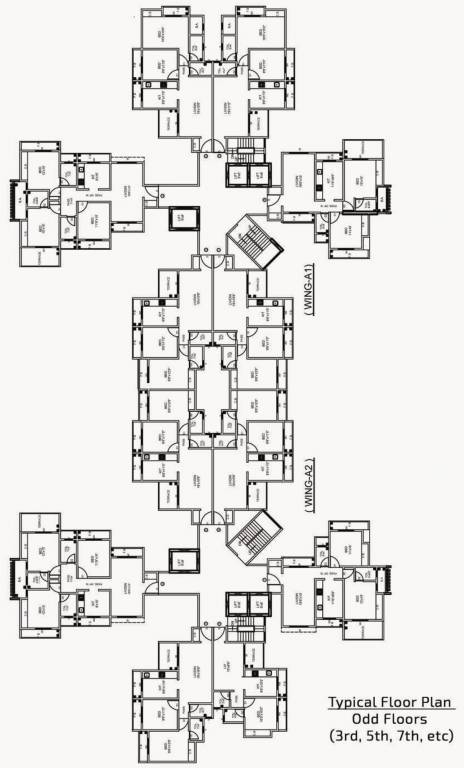  millenium heights A1 Orchid Cluster Plan