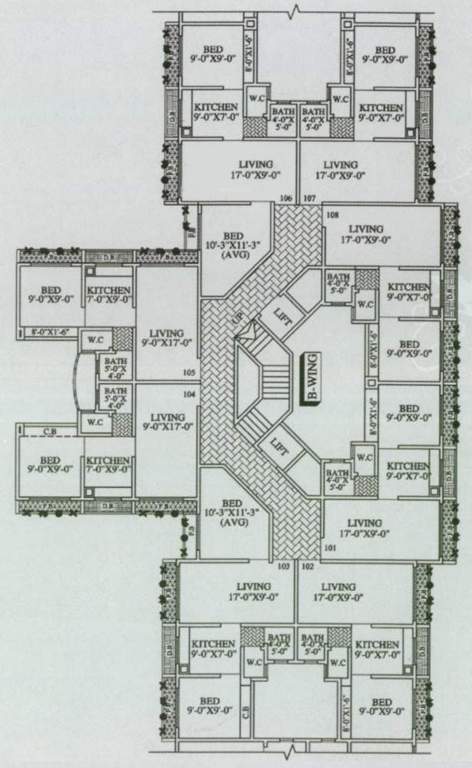 nakoda heights Images for Cluster Plan of MAAD Nakoda Heights