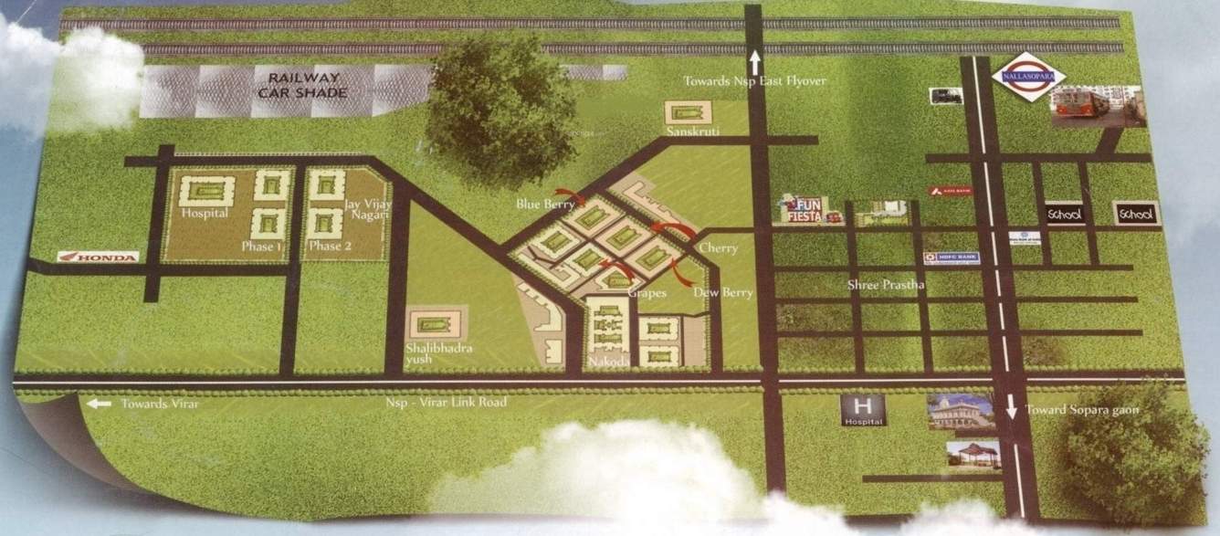 nakoda heights Images for Location Plan of MAAD Nakoda Heights