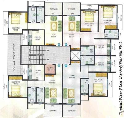  enclave Images for Cluster Plan of Kabir Enclave