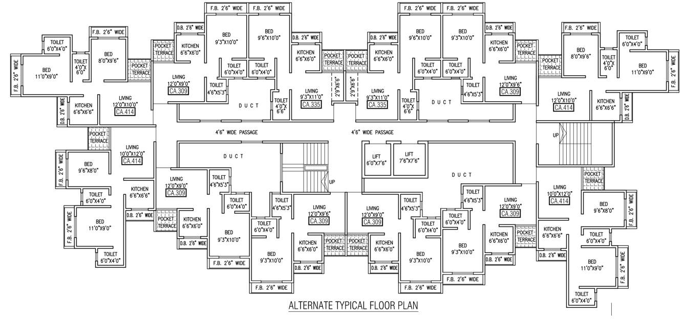  nakshatra greens Images for Cluster Plan of JSB Nakshatra Greens