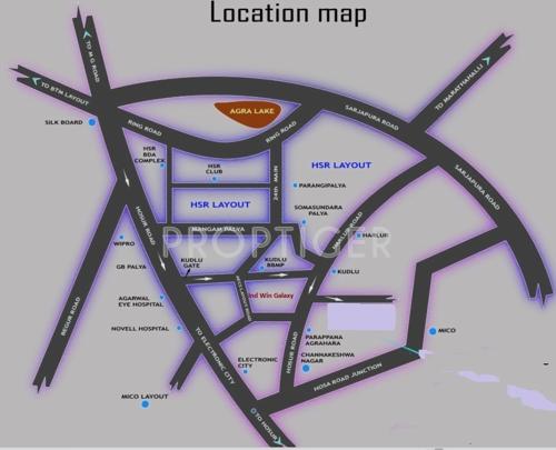  galaxy Images for Location Plan of INDWIN Galaxy