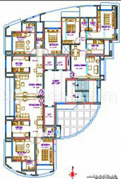 Images for Cluster Plan of Siddharth Group Palash Towers