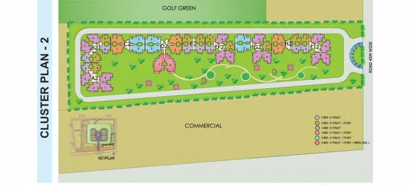  amg-resi-complex-2 Tower A Cluster Plan