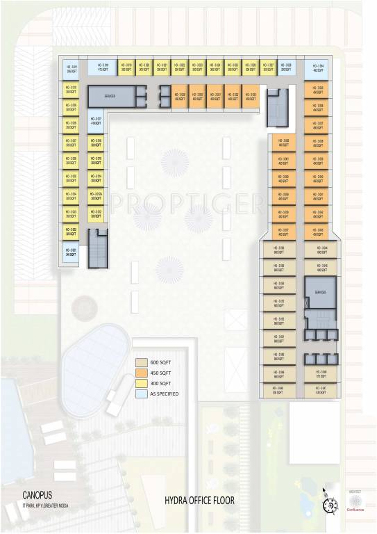 Images for Cluster Plan of TechZona Canopus