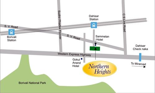  northern-heights Images for Location Plan of NRose Northern Heights