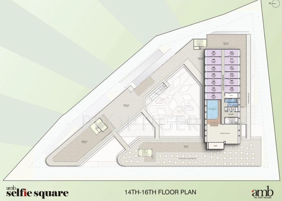 Images for Cluster Plan of AMB Selfie Square