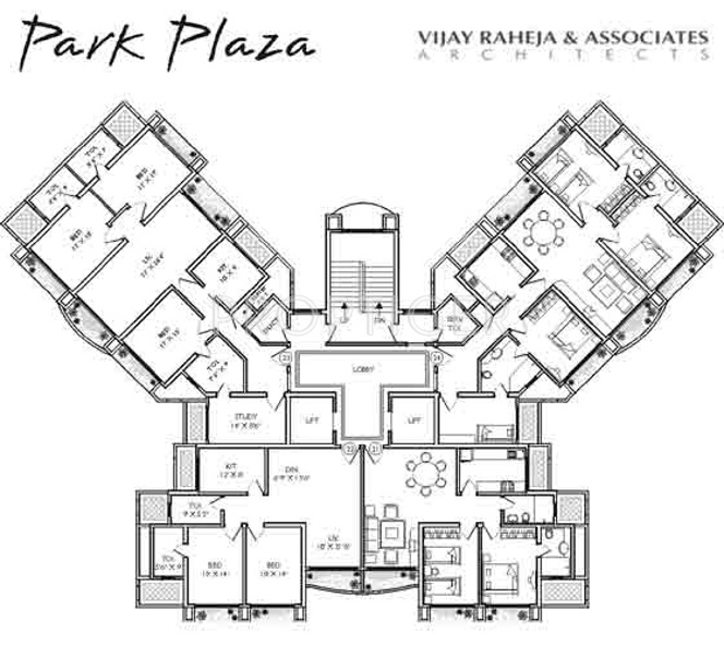 Images for Cluster Plan of The Advantage Raheja Park Plaza