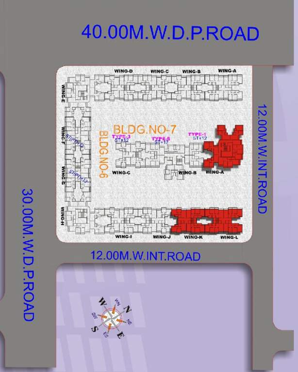  heights Images for Layout Plan of Labh Heights