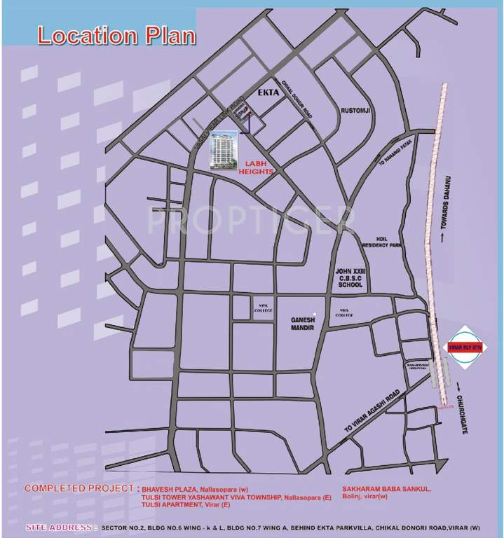  heights Images for Location Plan of Labh Heights