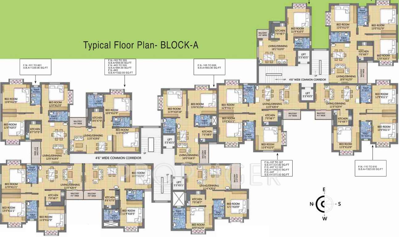 Images for Cluster Plan of Panda Gatikrushna Green Apartments