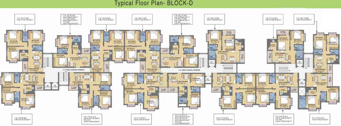 Images for Cluster Plan of Panda Gatikrushna Green Apartments