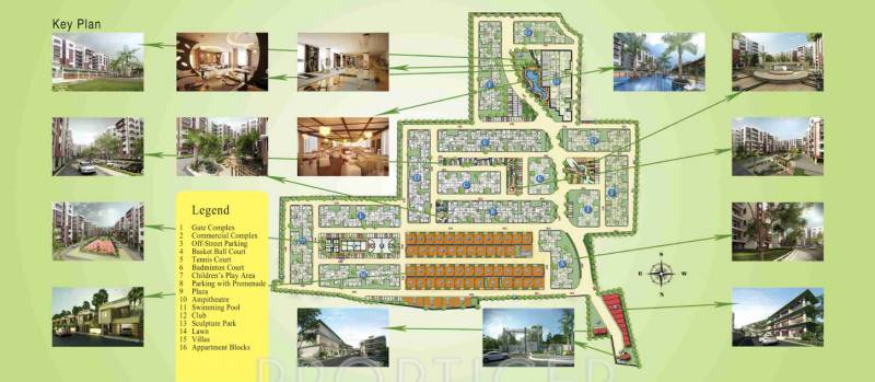 Images for Master Plan of Panda Gatikrushna Green Apartments