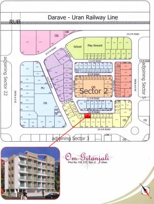 shree-balaji-developer om-gitanjali Location Plan