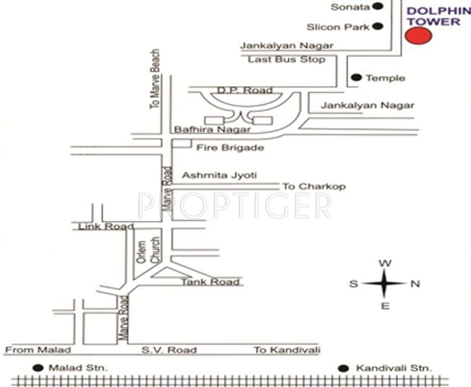 dolphin tower Images for Location Plan of Rajendra Dolphin Tower