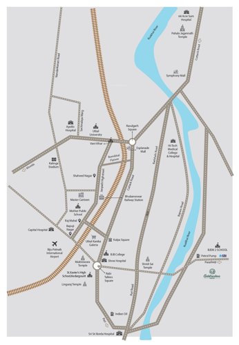  gatikrushna-green-villas Location Plan