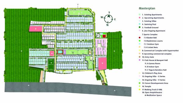  gatikrushna-green-villas Master Plan