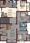 Images for Cluster Plan of Sapthagiri Salangai Apartment