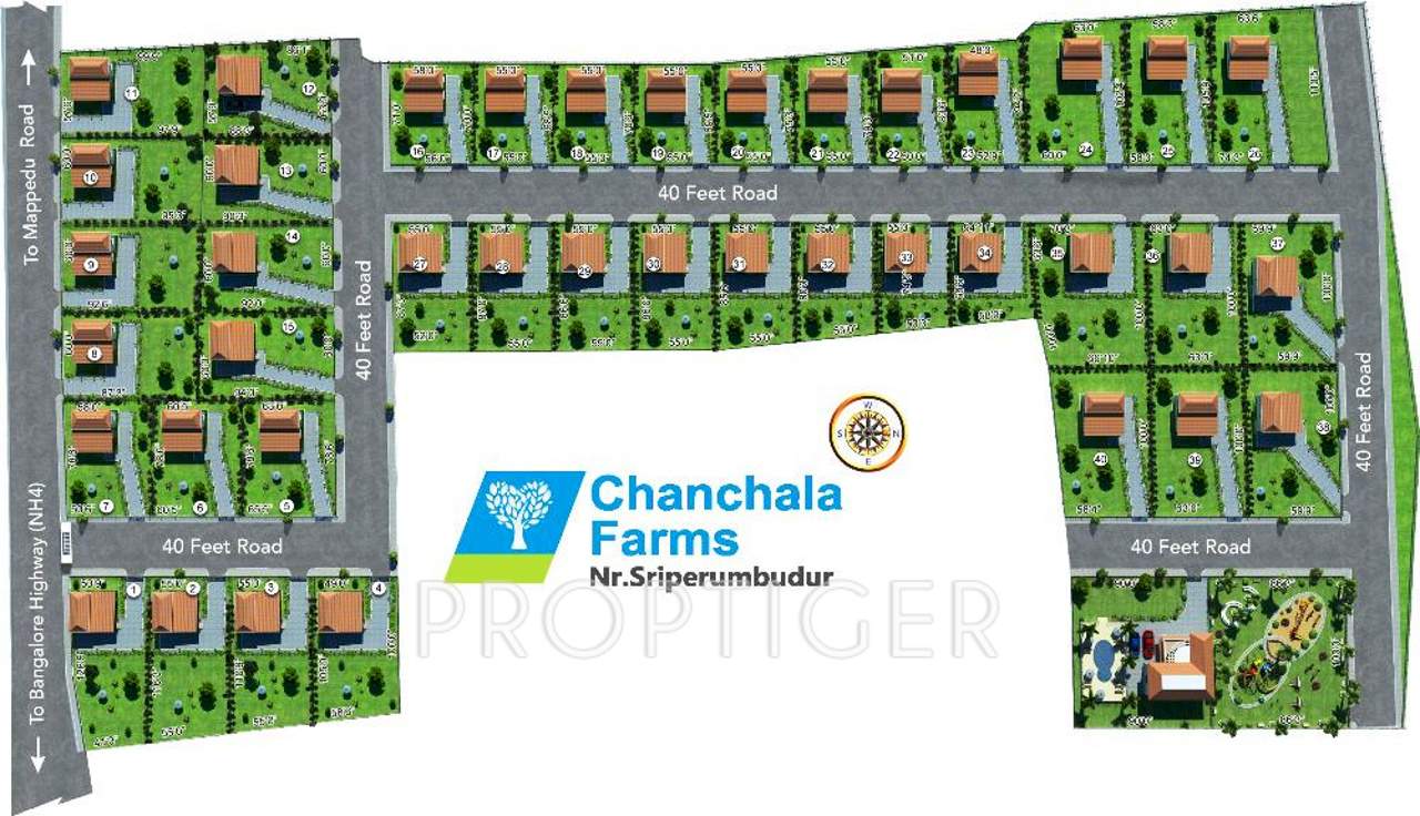 Images for Layout Plan of Manju Chanchala Farms