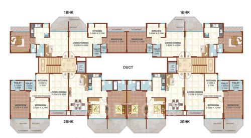  bayside Images for Cluster Plan of Rajkamal Bayside