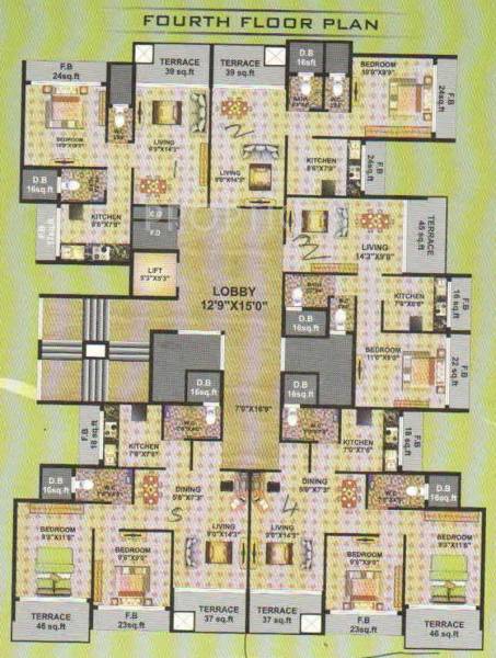 Images for Cluster Plan of Suman Ramdev Tower Images for Cluster Plan of Suman Ramdev Tower