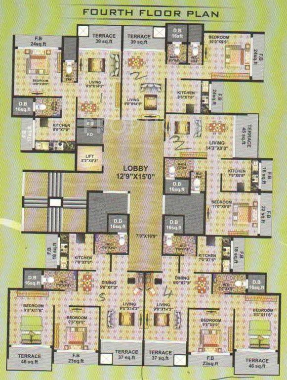 Images for Cluster Plan of Suman Ramdev Tower