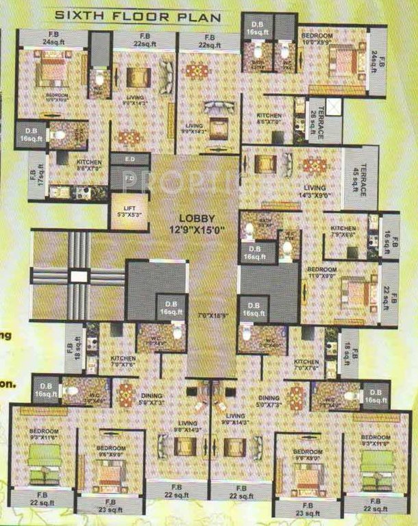 Images for Cluster Plan of Suman Ramdev Tower