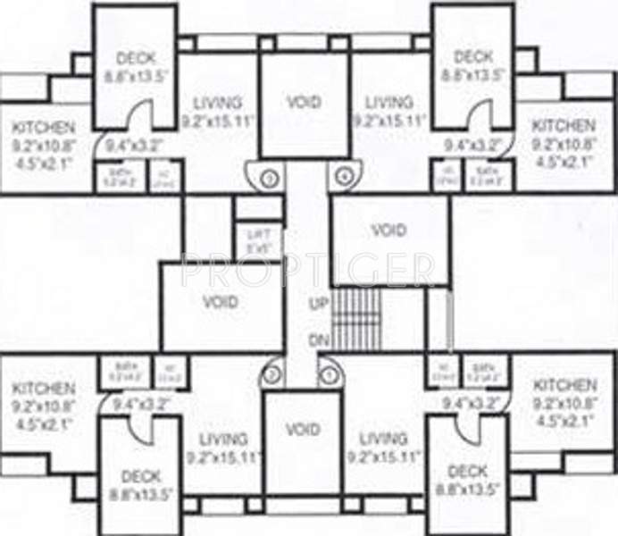  broadway avenue Images for Cluster Plan of RNA Broadway Avenue