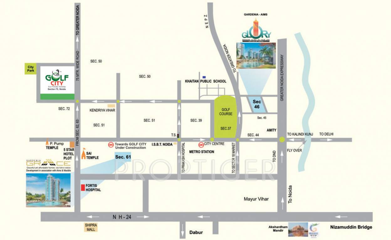 Images for Location Plan of Aims AMG Resi Complex 3