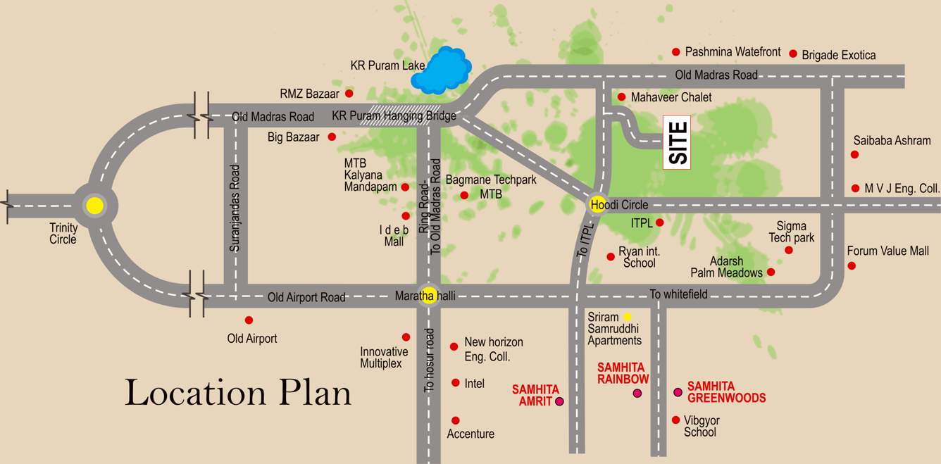 royal splendor Images for Location Plan of Samhita Royal Splendor