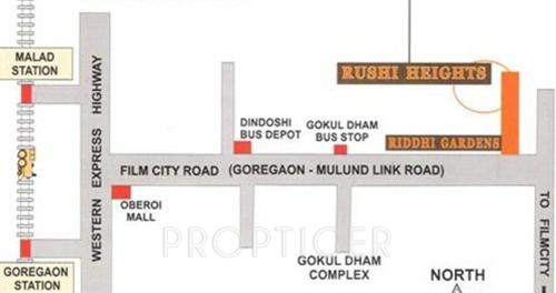 Images for Location Plan of Mukul Rushi Heights