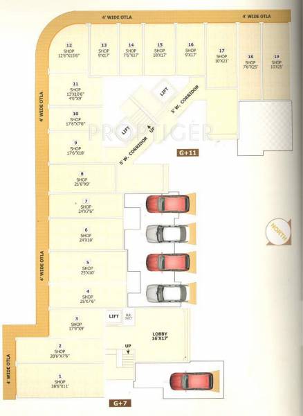 Images for Cluster Plan of Sahakar Heights
