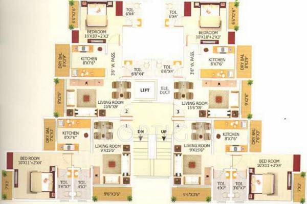 Images for Cluster Plan of Sahakar Heights