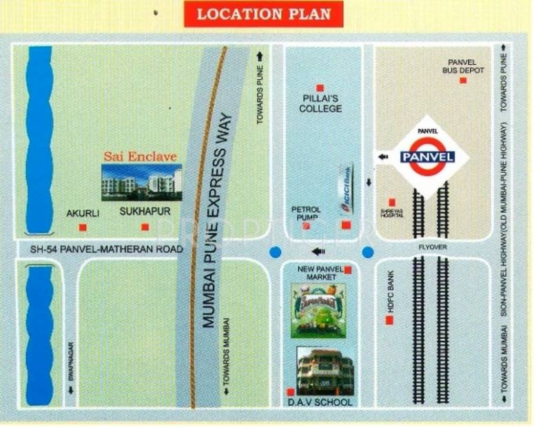 Images for Location Plan of Space India Builders and Developers Sai Enclave