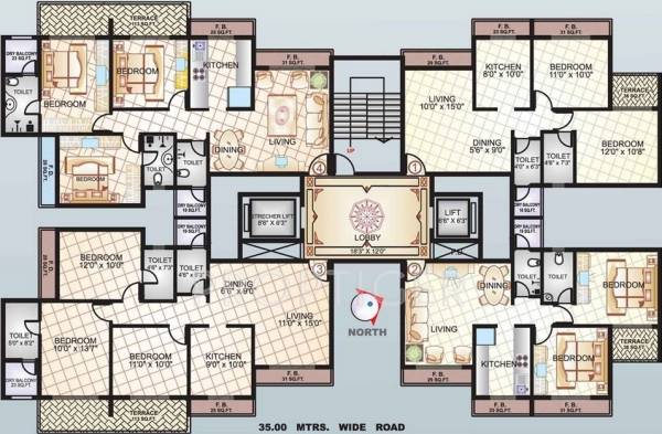 Images for Cluster Plan of Sai Manomay
