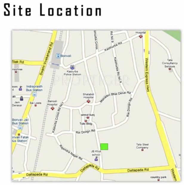 Images for Location Plan of Kunal Developers Shree Govind Apartments