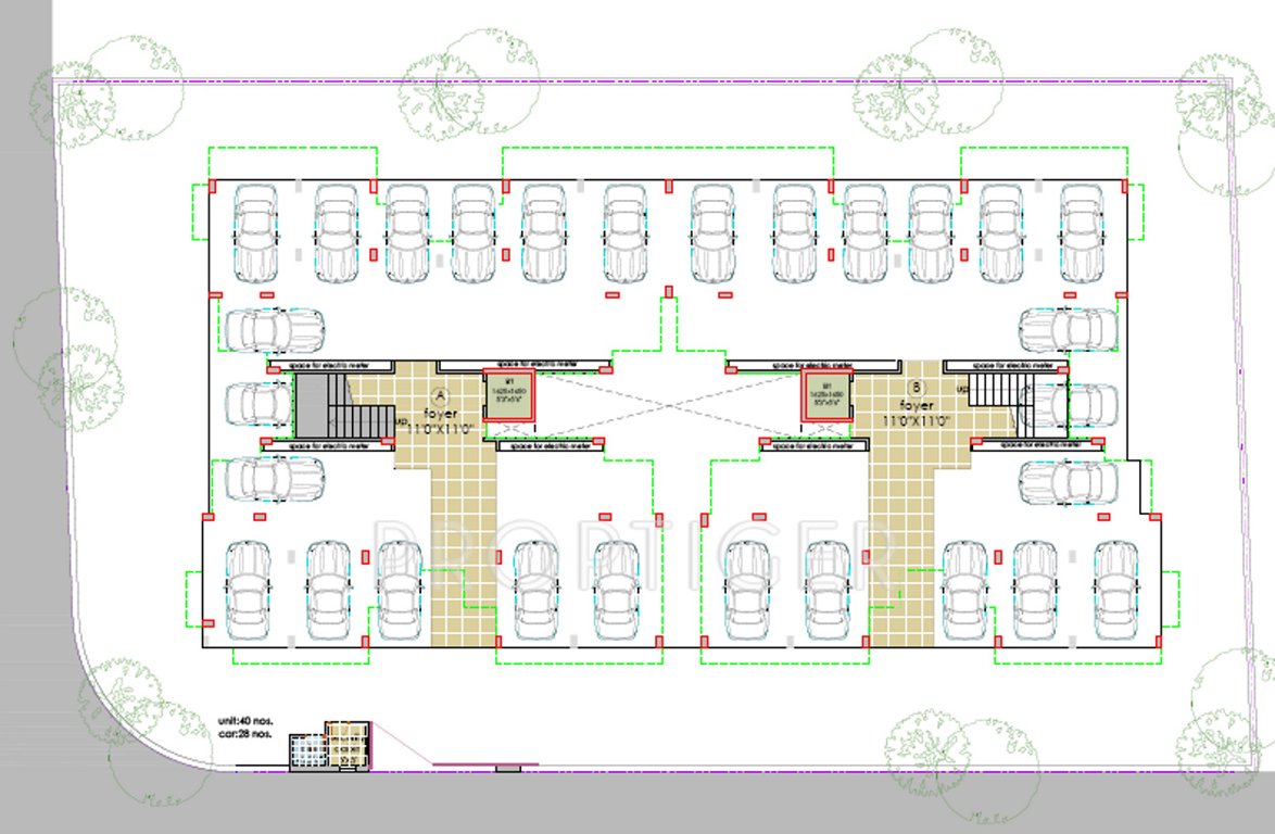 Images for Cluster Plan of Myco Aksha Ambience