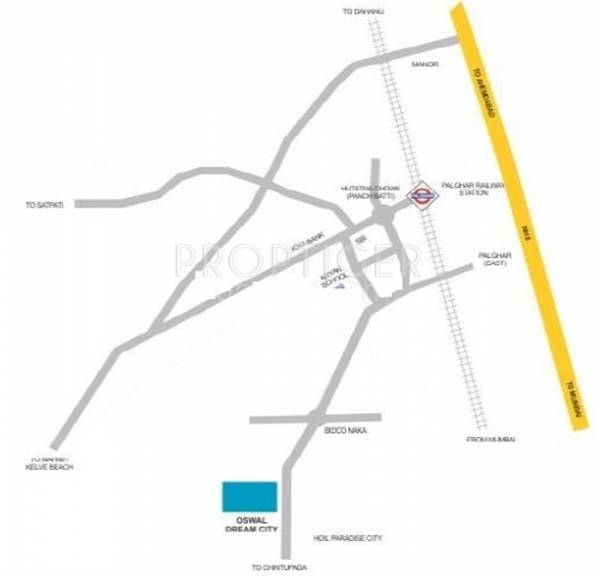 Images for Location Plan of Oswal Dream City Apartment