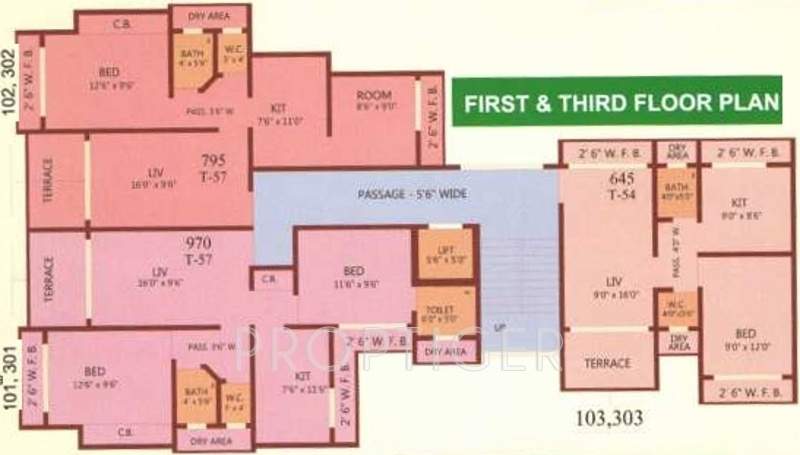 Images for Cluster Plan of Sai Paradise