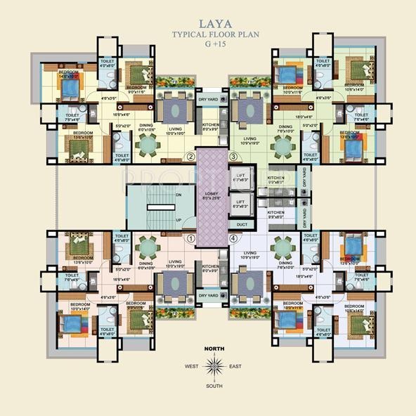 Images for Cluster Plan of Veena Laya Images for Cluster Plan of Veena Laya