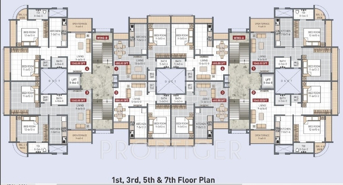 Images for Cluster Plan of Archana Tarangan