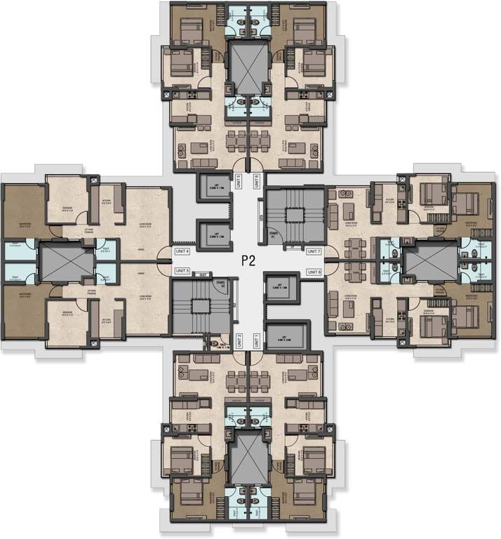 promenade the address Images for Cluster Plan of Wadhwa Promenade The Address