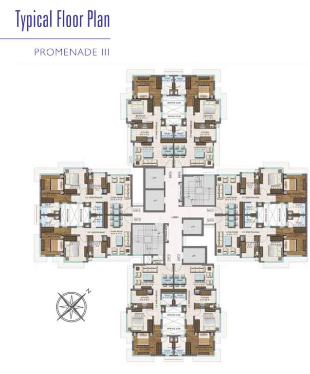 promenade the address Images for Cluster Plan of Wadhwa Promenade The Address
