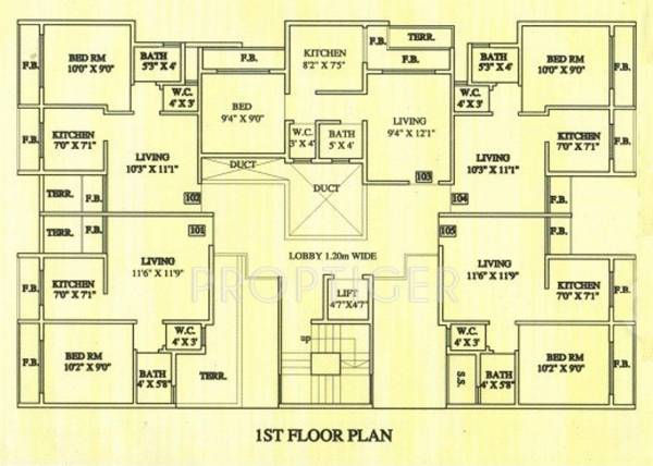 Images for Cluster Plan of Aashirwad Tejaswi Pride