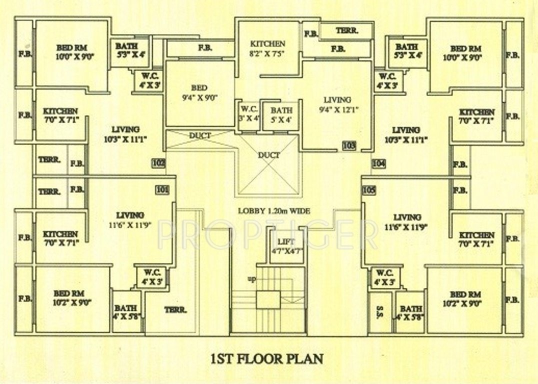 Images for Cluster Plan of Aashirwad Tejaswi Pride
