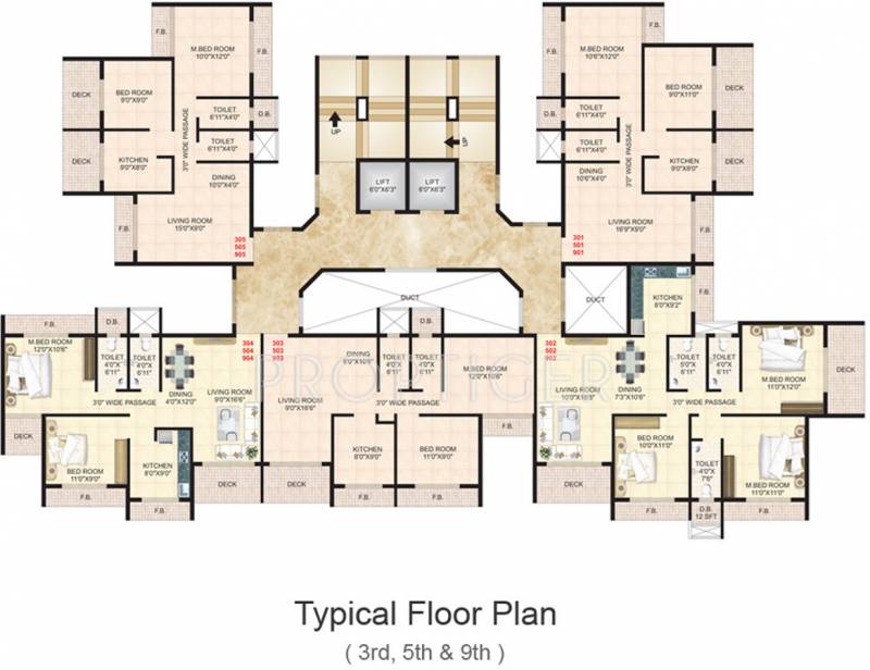 Images for Cluster Plan of S R Thakur Residency