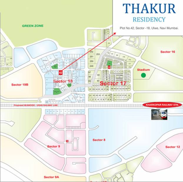 Images for Location Plan of S R Thakur Residency