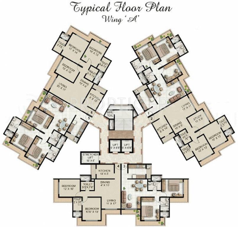 Images for Cluster Plan of Supreme Lake Homes